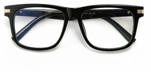 Browline PC Metal Eyeglass Frames Wholesale, front view, 54-18-145 mm