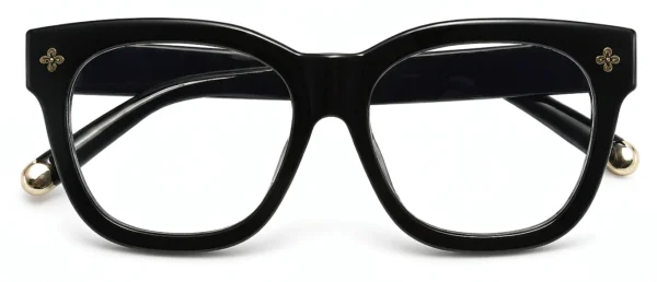 Cat Eye PC Eyeglass Frames Wholesale, front view, 54-17-145 mm