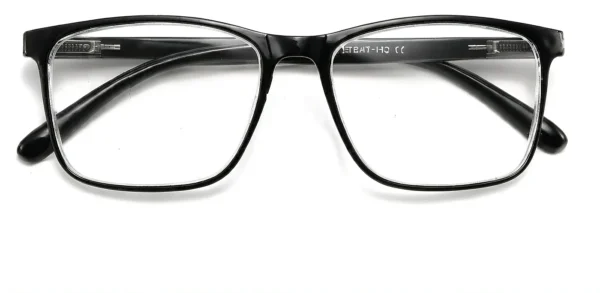 Square Reading Glasses Wholesale, front view, 56-17-142 mm
